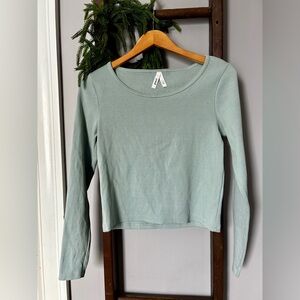 Ladies Pact mint green Shirt, long sleeve